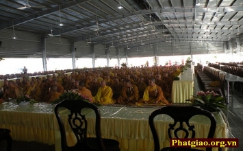 Tp.HCM: Học viện Phật giáo tổ chức mãn hạ
